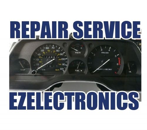 Instrument cluster repair service for mercury grand marquis cougar 1989 1997 odo