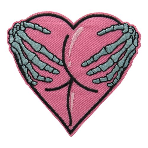 Sexy heart patch patch ironing patch punk patch rocker patch-