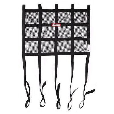 Racequip window net mesh black sfi hybrid adj. strap 822005rqp