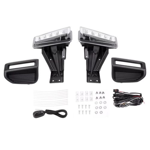 For ford f250 f350 super duty 2020-2022 led bumper fog lights driving lamps set