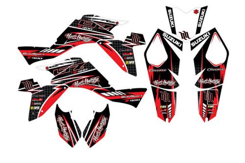 Fits suzuki ltz 400 09-12 graphic kit ltz400 2009 to 2012 decal kit stickers