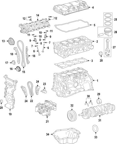 Genuine mitsubishi cylinder head 1005c573