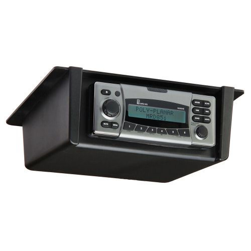 ​poly-planar rm-10 underdash/overhead radio mount - heavy-duty abs​