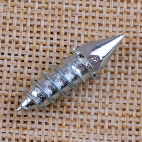 50 pcs winter car atv bike anti slip metal screw stud tire snow nail spike @