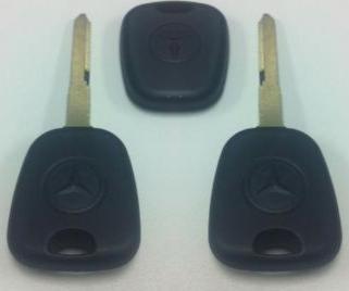 2x original blank mercedes key for benz clk se sl slk w126