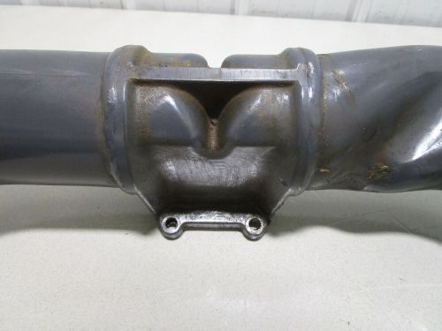 985715 omc cobra v6 v8 stern drive exhaust y-pipe 1988 1989