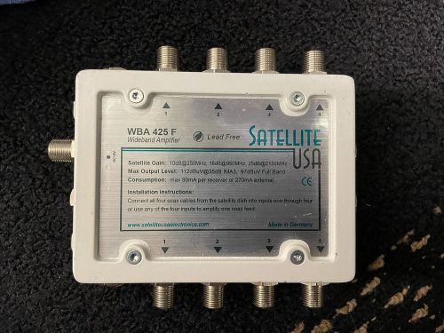 Satellite usa wba-425f directv 4-way wide band amplifier