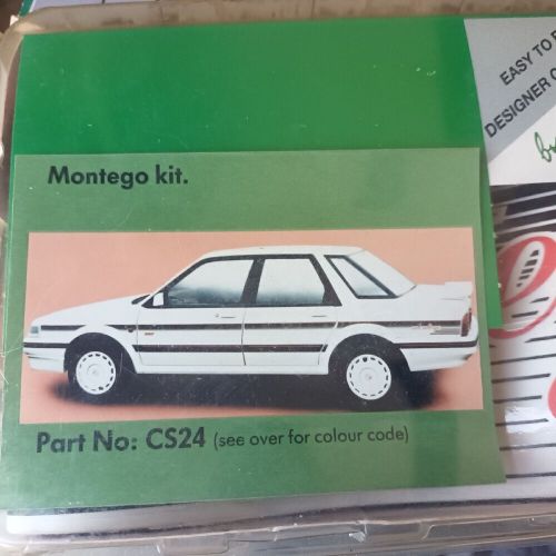 Retro carlini  austin montego decals