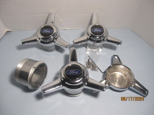 4 appliance  machined dish mag 3 bar spinners center caps  wheels  3&#034; od w/bbfor