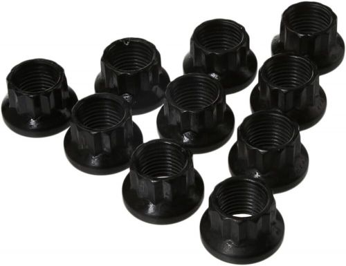 New arp 300-8334 1/2-20 12-point nut kit, 8740 chrome moly black oxide qty: 10