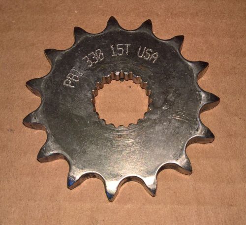 15t #428 sprocket honda cr-125 cr125 shifter kart pbi-330-15t