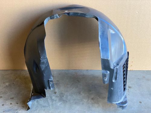 2009-2015 jaguar xf front left driver side fender liner shield oem lot713