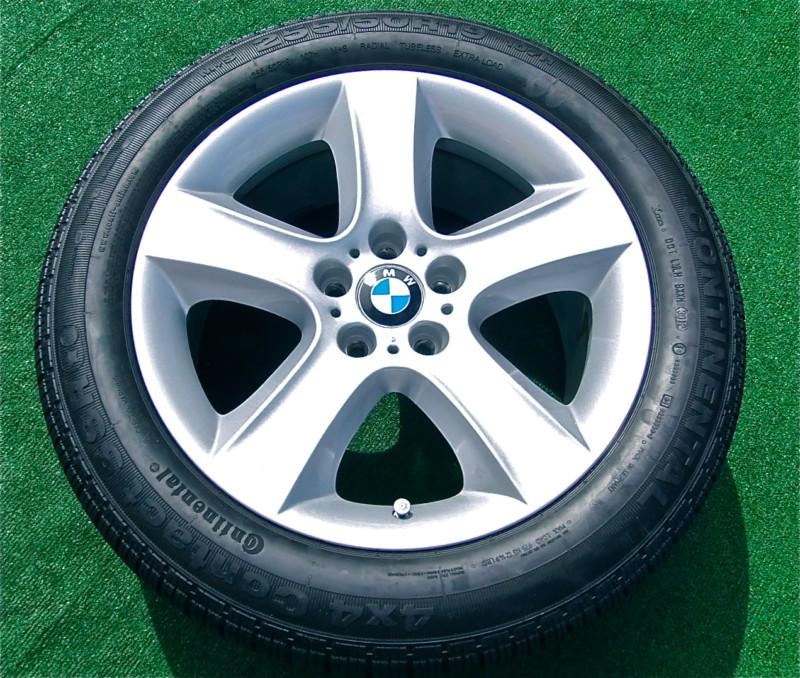 2013 new genuine oem factory bmw x6 19 inch wheels continental runflat tires tpm