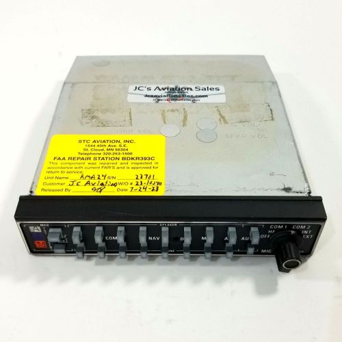 Bendix king kma 24 audio panel 066-1055-03 (14/28v) with faa 8130 w/ tray