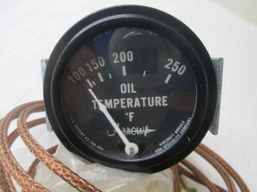 Arrow nos aircraft oil temperature guage never used