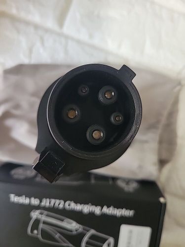 Tesla to j1772 charger adapter 250v charging electric vehicle 48a