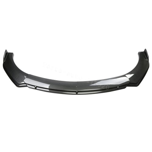 For honda s2000 carbon fiber style front bumper lip splitter spoiler body