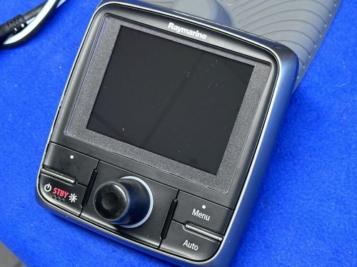 Raymarine p70r seatalk ng auto pilot control head w/ cover; tested &amp; updated