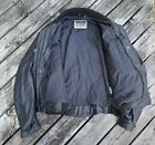 Vintage arcticwear tek10 black leather snowmobile jacket bibs men 4xl arctic cat