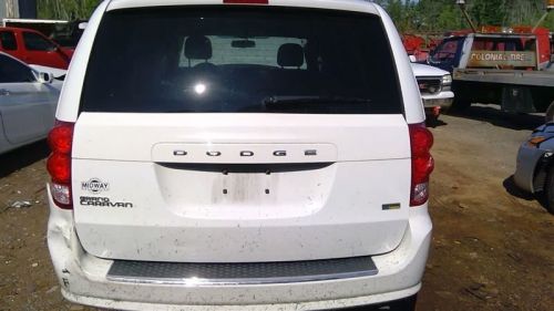 Trunk/hatch/tailgate passenger van light tint glass fits 11-18 caravan 1384001