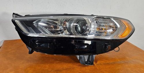 2013 2014 2015 2016 ford fusion left driver side halogen headlight oem used#3