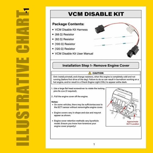 For honda pilot accord ridgeline odyssey 3.5l acura muzzler vcm kit plug v