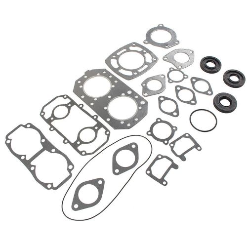 Full complete engine gasket oil seal &amp; o-ring kit for kawasaki 550  82-90