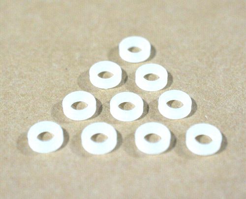 Holley white nylon reusable float bowl screw washers. ten pack