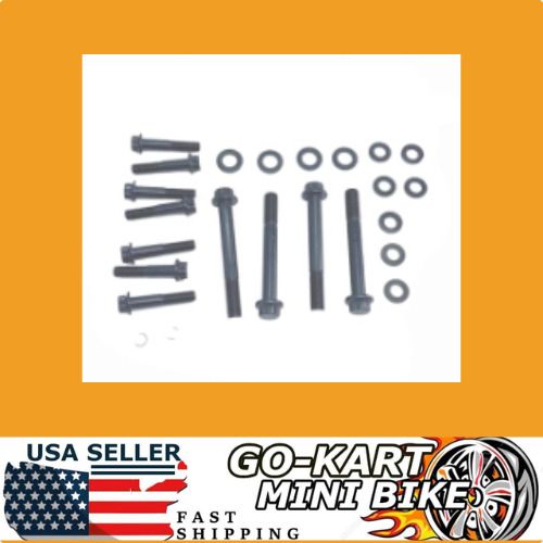 Gx270 gx390 &amp; 420 pred,bolt kit arp 12-point chrome m. steel, head &amp; side c.- n1