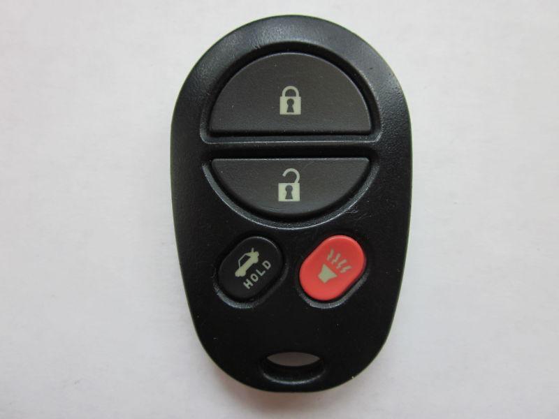 Oem toyota avalon solara remote keyless entry key fob gq43vt20t