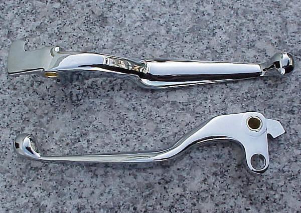 Honda shadow vt 1100 valkyrie vtx 1800 chrome levers