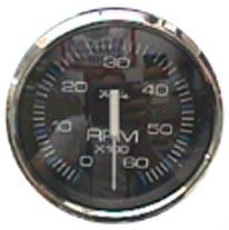 Faria black chesapeake ss tach 0-6000 