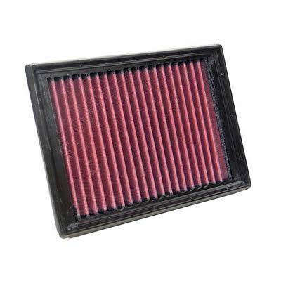 K&n air filter element rectangular cotton gauze red rover 218/418 1.8l 33-2639