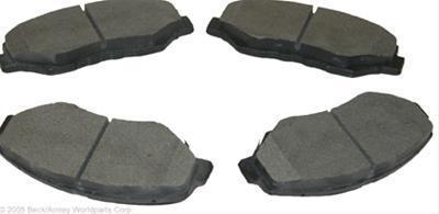 Beck/arnley 087-1698 disc brake pad fits honda accord