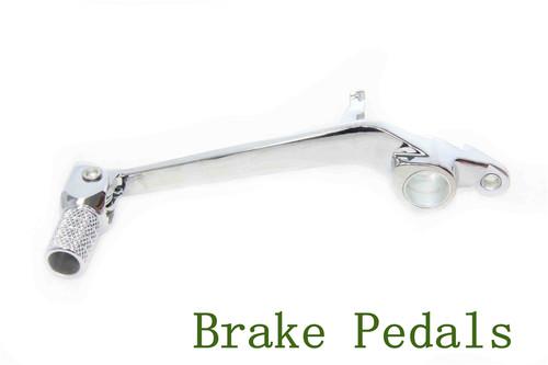 Chrome folding brake shift pedal foot lever fit yamaha yzf r1 yzf-r1 2004-2006