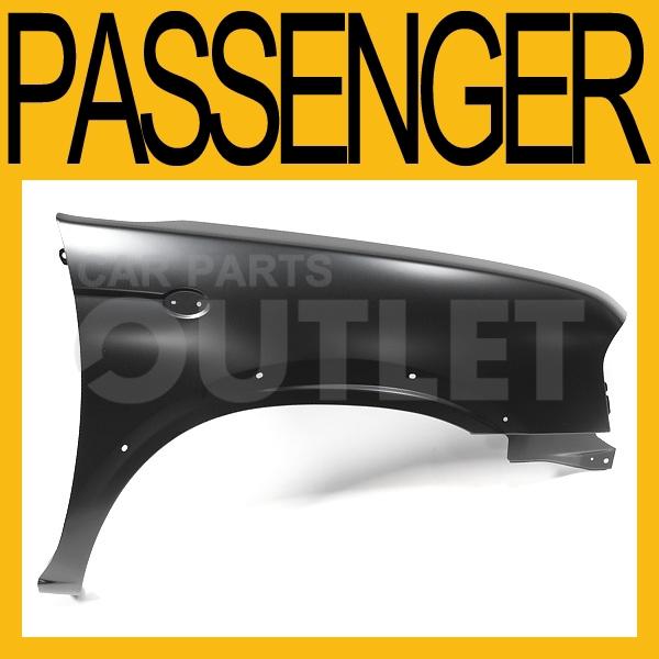 2001-2004 nissan frontier xe passenger side fender 2.4l