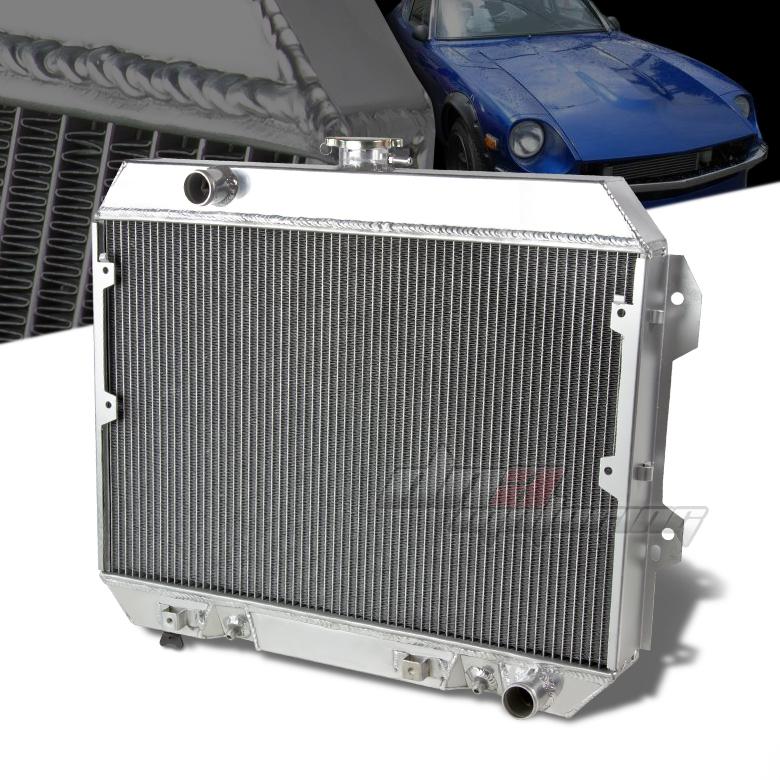 75-78 nissan datsun 280z fairlady z s130 jdm 3-row full aluminum racing radiator