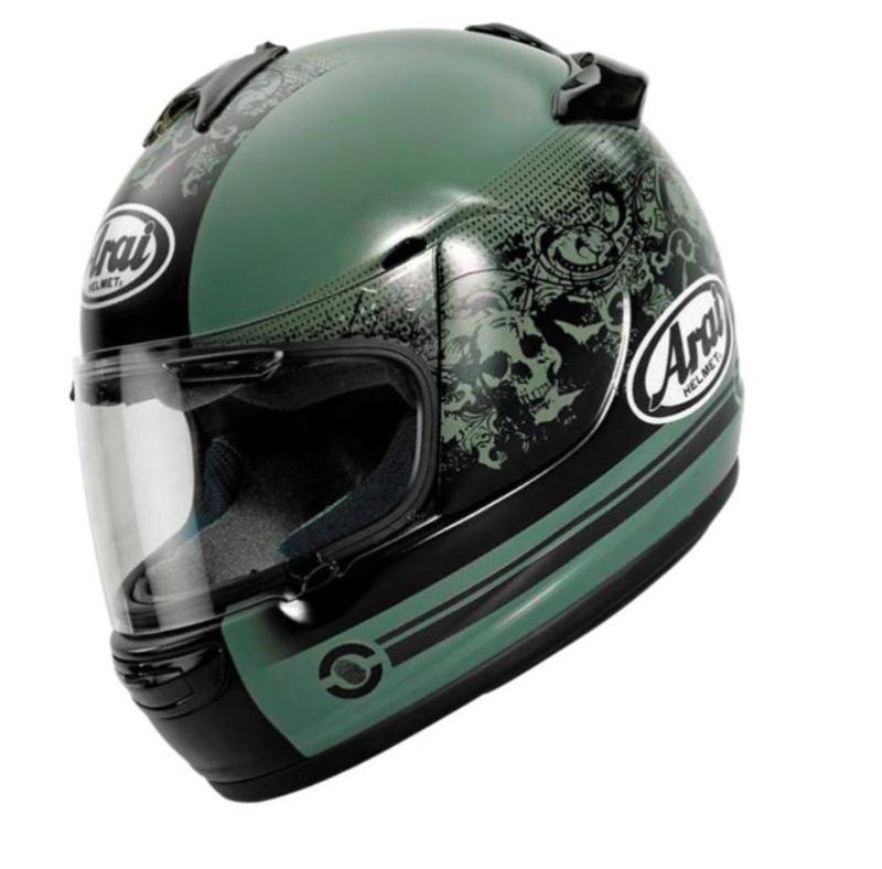 Arai shield cover set for vector-2 - thrill green