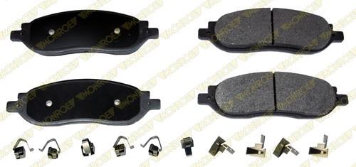 Monroe fx1068 brake pad or shoe, rear-monroe prosolution semi-metallic brake pad