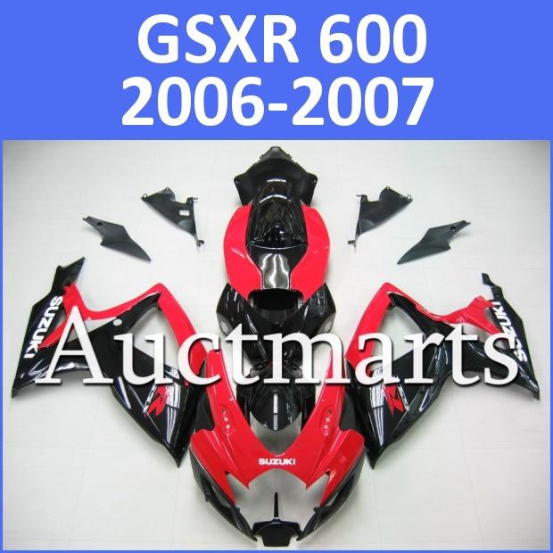 Fit suzuki gsxr 750 gsxr 600 06 07 gsx-r 2006 2007 fairing bodywork k6 g55 d13