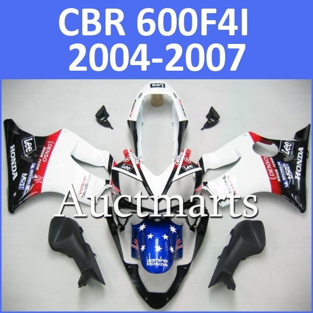 Fit honda 04 05 06 07 cbr600f4i cbr 600f f4i 2004 2005 2006 2007 fairing g7 d13