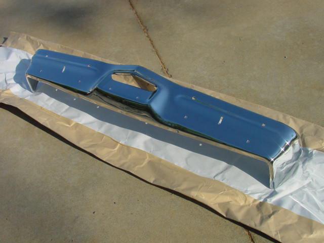 1973 dodge dart front bumper rechrome sport swinger custom sedan