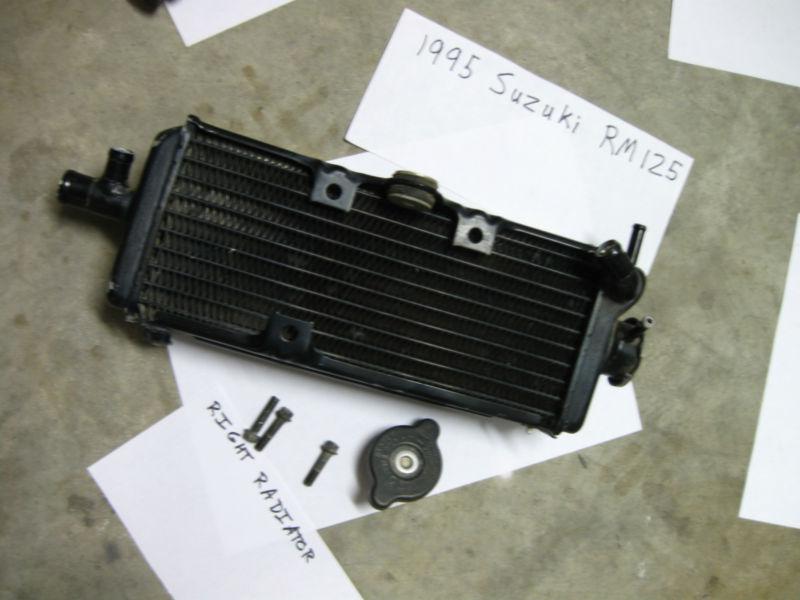 Radiator (right) - 1995 suzuki rm125 / rm 125