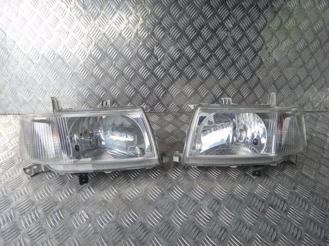 Jdm 02-06 toyota probox succeed wagon gl ncp51 ncp55 front headlights lamps oem