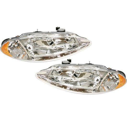 98-04 dodge intrepid headlamps headlights left lh & right rh pair set