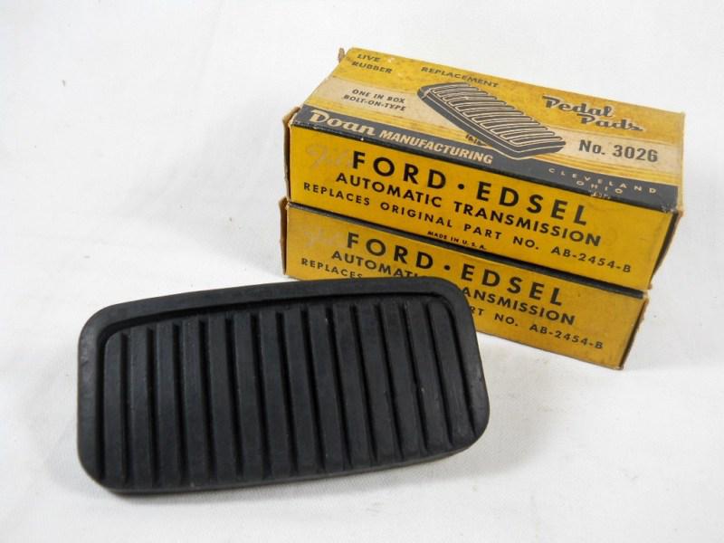 Vintage nos brake pedal in box ~ 1958 1959 1960 ford edsel ~ free shipping