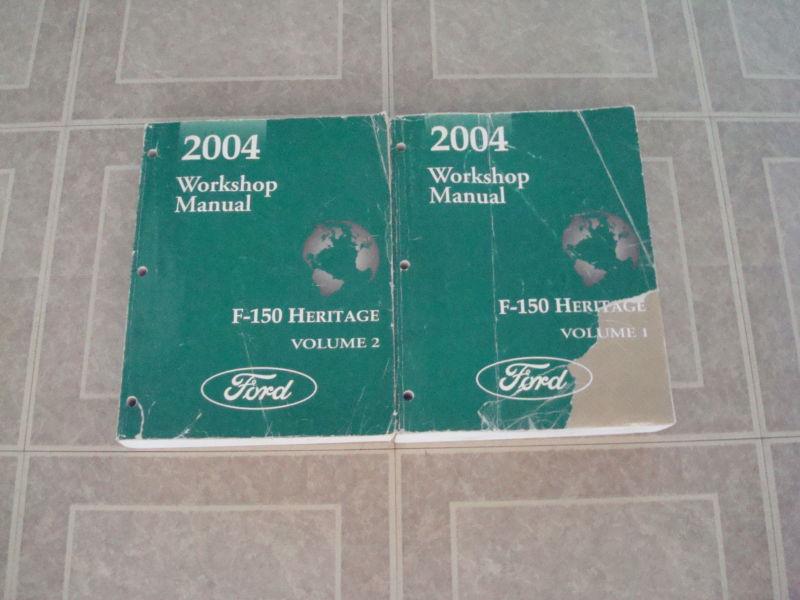 2004 ford f-150 heritage truck factory workshop service shop repair manual book