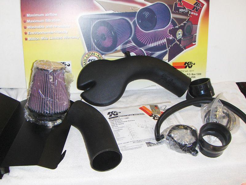 K&n air intake system chevrolet s-10 blazer & gmc jimmy, sonoma ~4.3l v6~