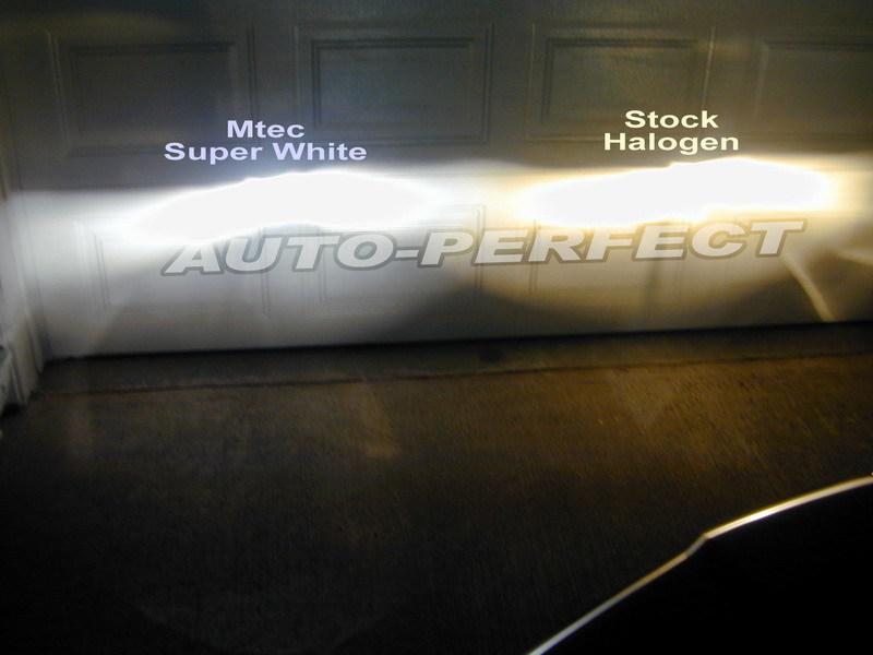 Authentic mtec h1 super white hid headlight bulbs