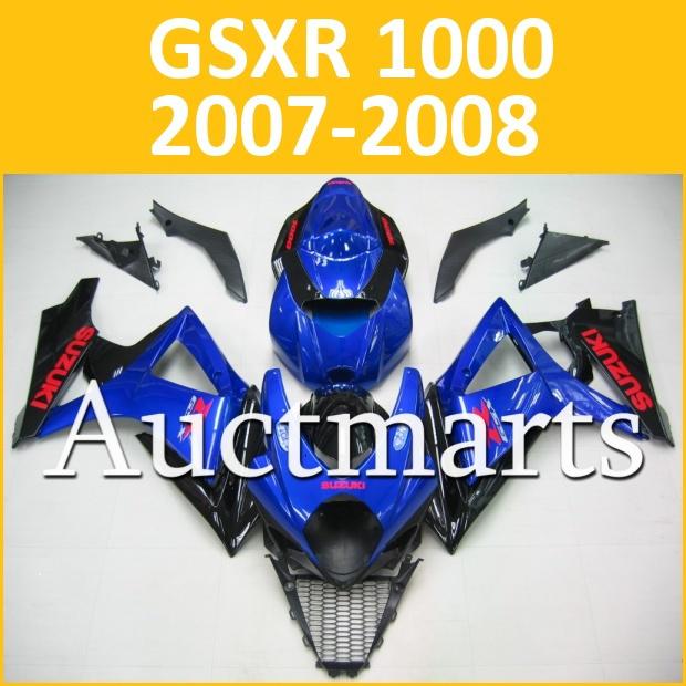 Fit suzuki 07 08 gsxr 1000 gsx-r 2007 2008 fairing bodywork plastics k7 i37 b12